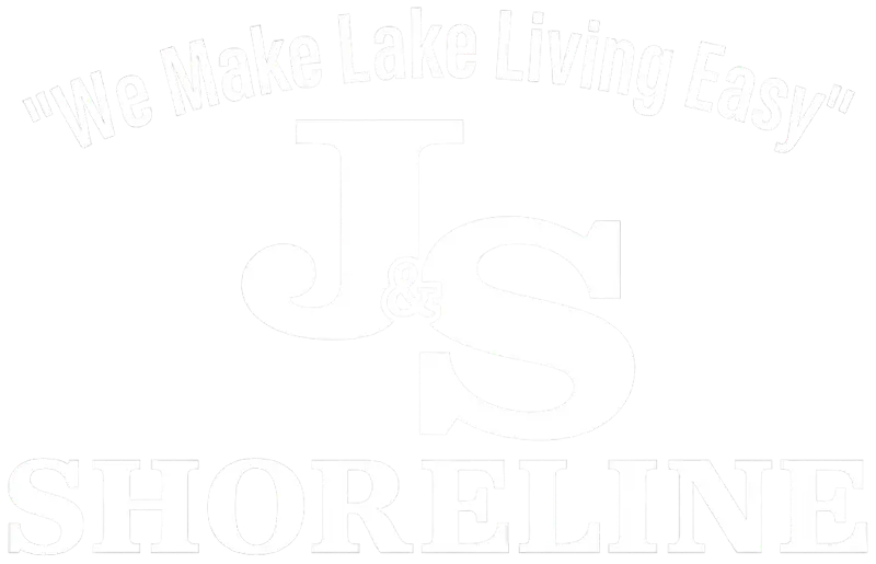 js shoreline white logo