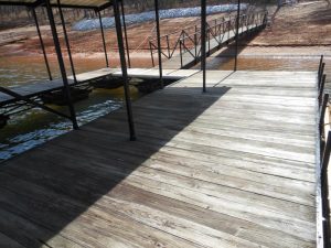 dock restoration before